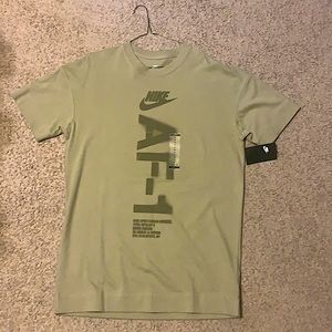 NEW Nike Military Green Air Force 1 Tee